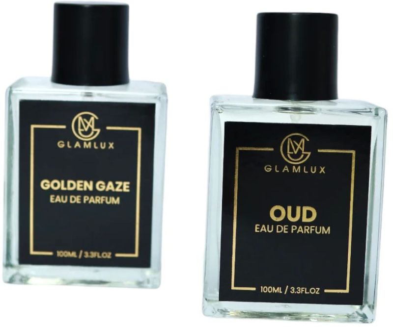 Glamlux Golden Gaze and Oud Eau De Parfum Combo Pack