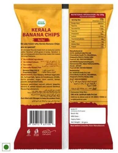 Beyond Snack Peri Peri Kerala Banana Chips