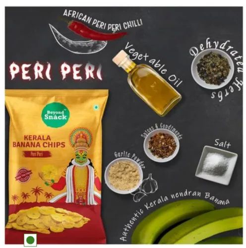 Beyond Snack Peri Peri Kerala Banana Chips