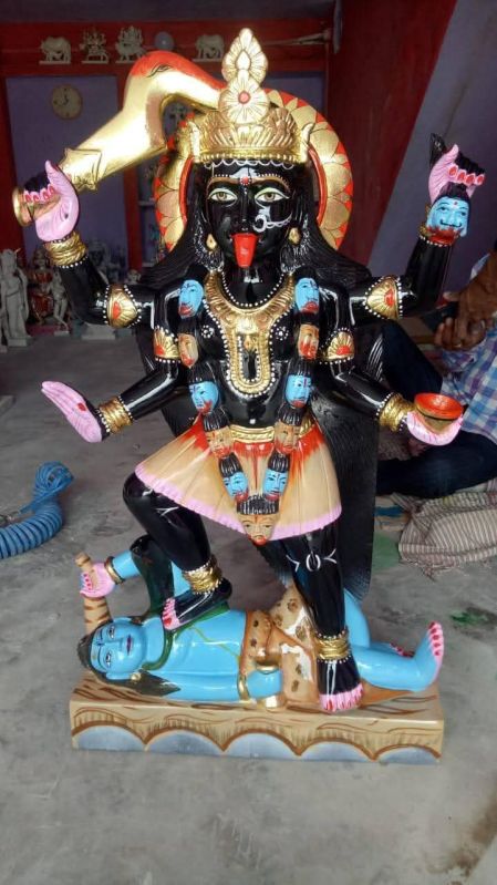 Marble Black Stone Kali Mata Statue