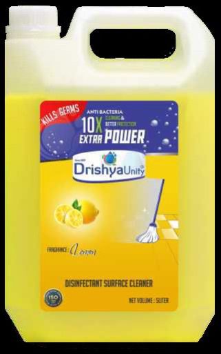 Drishyunity 5 Litre Lemon Disinfectant Surface Cleaner