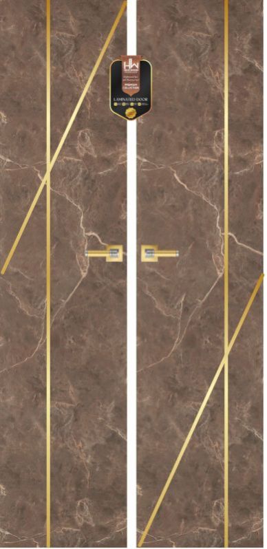 Golden SS Profile Laminated Mica Door By Highwood Hw 519