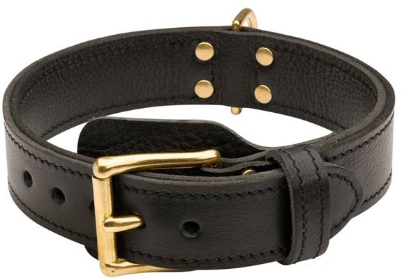 BRU Leather Dog Collars