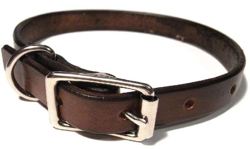 BRU Leather Dog Collars