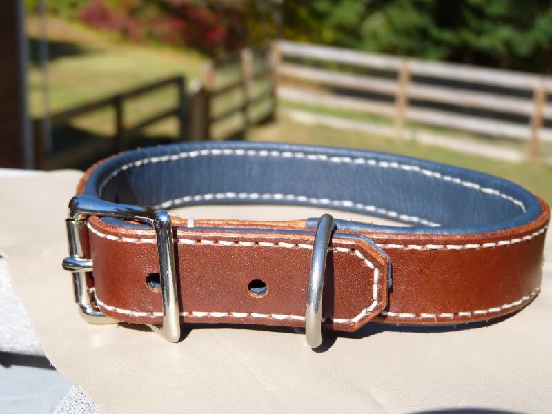 BRU Leather Dog Collars