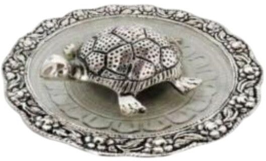 Aluminium Silver Kachua Plate