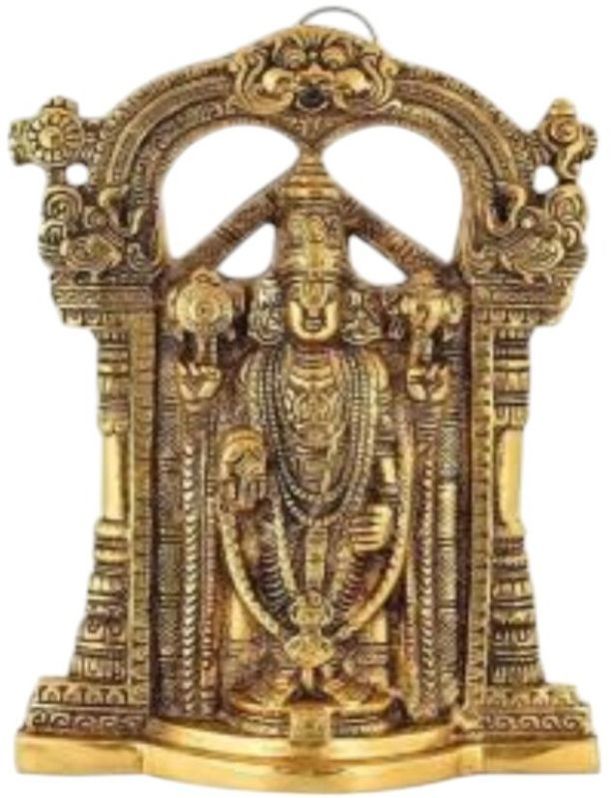 Aluminium Tirupati Balaji Statue
