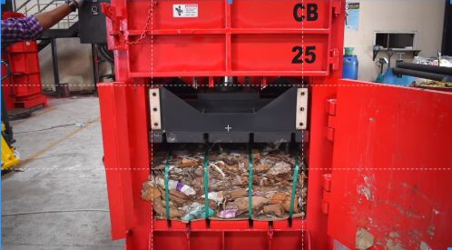 Waste Paper Baling Press Machine