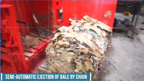 Waste Paper Baling Press Machine