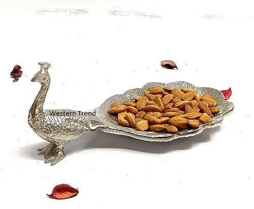 Peacock Dry Fruit Platter