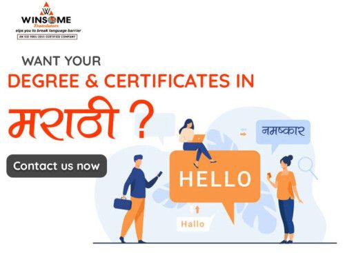 Marathi Translation Services Ghaziabad