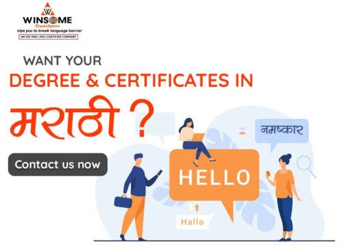 Marathi Translation Services Noida