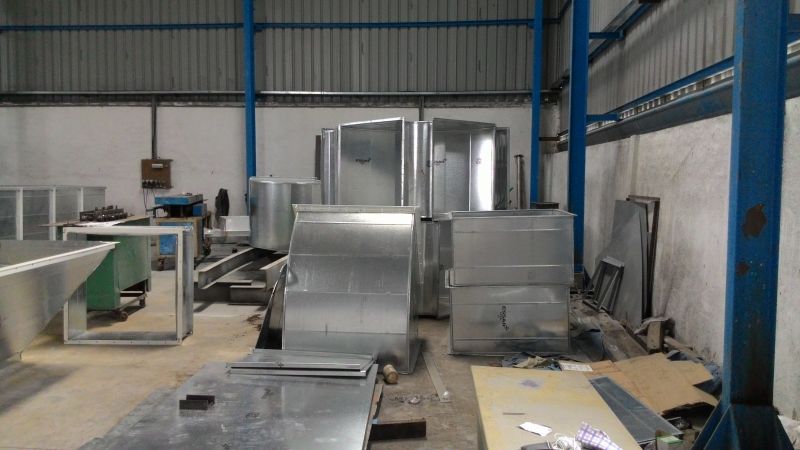 GI Sheet Ducting Fabrication Services