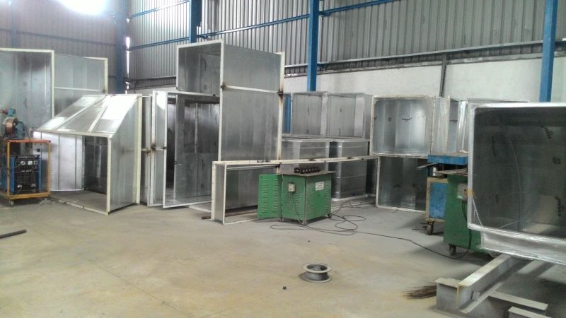 GI Sheet Ducting Fabrication Services