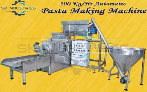 Pasta Macaroni Vermicelli Making Machine 500 Kg/h With Continuous Dryer