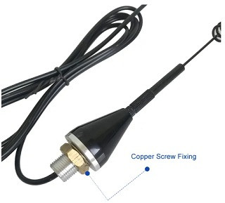 GSM GPRS 5dBi Screw Mount Antenna With RG174 (L-3Mtr) + Sma (m) St. Connector