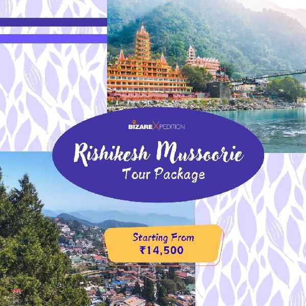 Rishikesh Mussoorie Tour Package