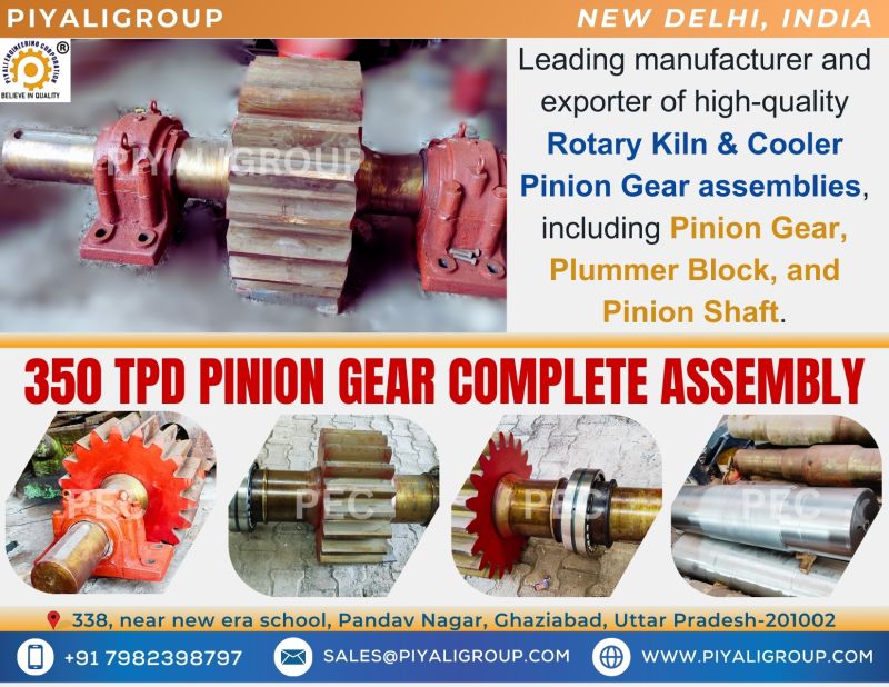 High-quality Cast Steel 350 Tpd Kiln Pinion Gear