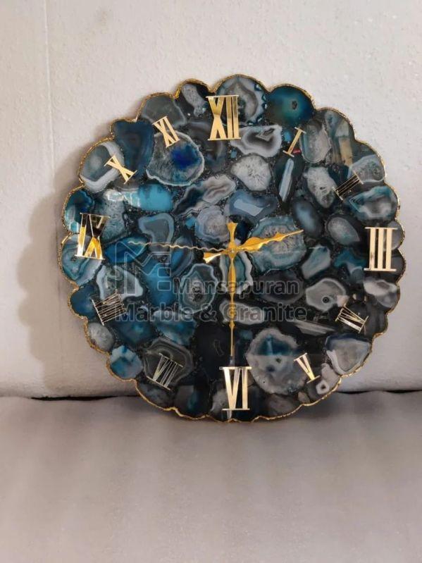 Agate Wall Clock