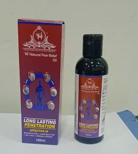 Natural Pain Relief Oil, Packaging Size : 100ml