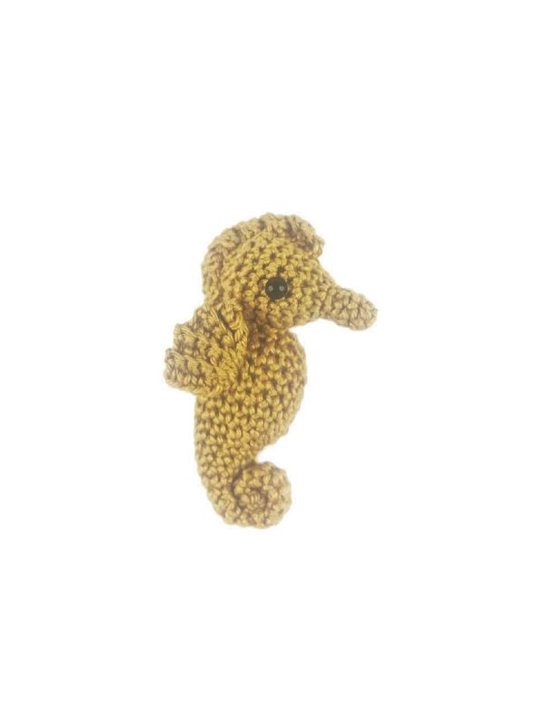 Crochet Stuffed Sea Horse Toy, for Gift Play