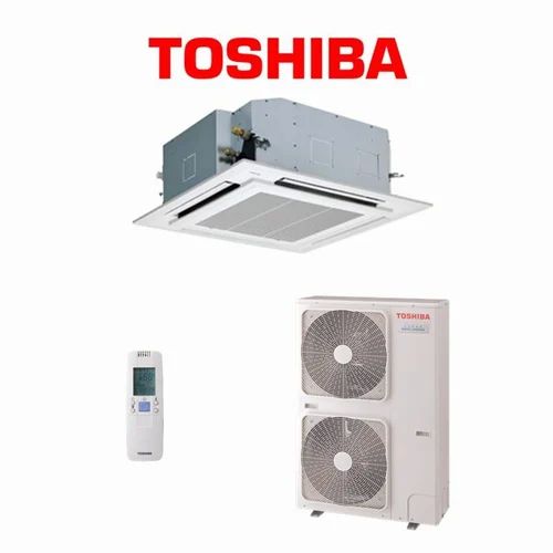 White Electrical Toshiba Cassette Air Conditioner