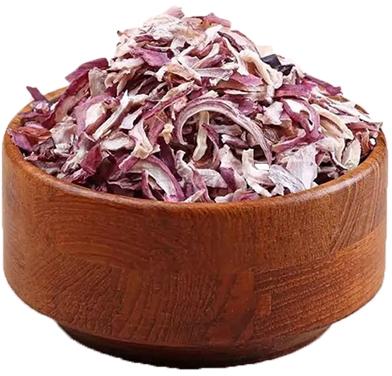 Natural Dehydrated Red Onion Flakes, Feature : Hygienically Packed