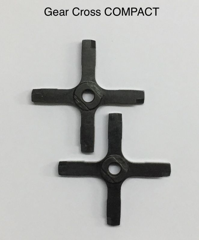 Alloy Steel Bajaj Compact Gear Cross, For Automobile, Color : Black