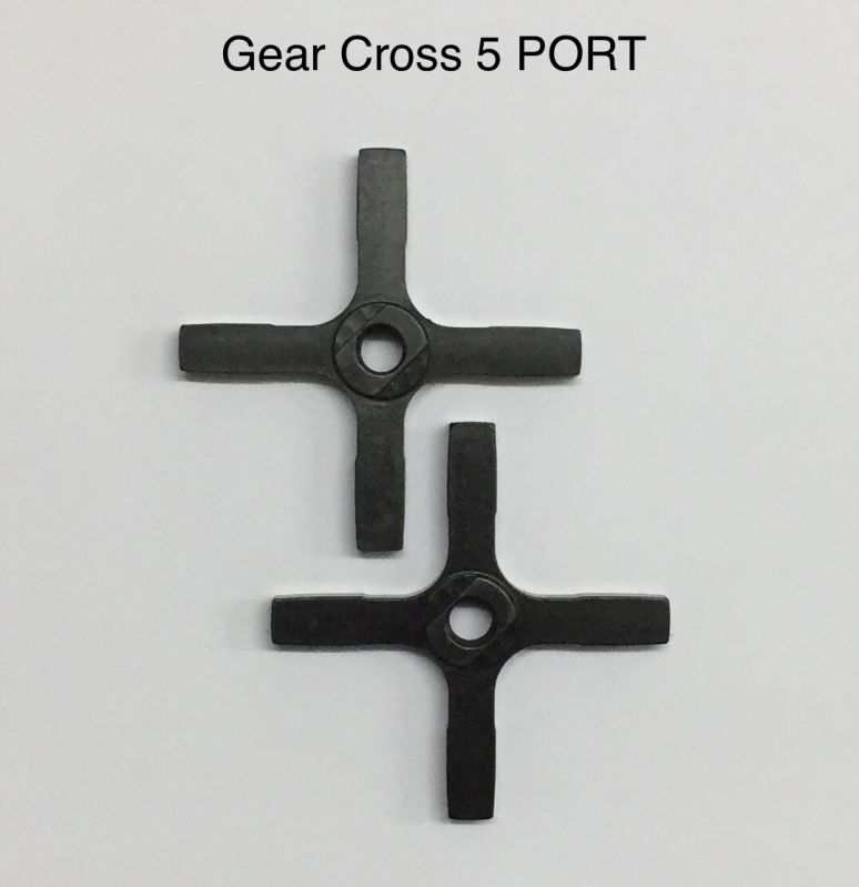 Black Bajaj Five Port Gear Cross, for Automobile, Speciality : Robust Construction, High Efficiency