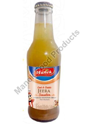 Manek Jeera Sensation Drink, Packaging Type : Bottle