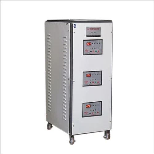 50hz Three Phase Voltage Stabilizer, Feature : Shocked Proof, Stable Performance