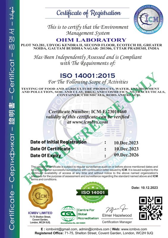 ISO 14001:2015 Certification Service