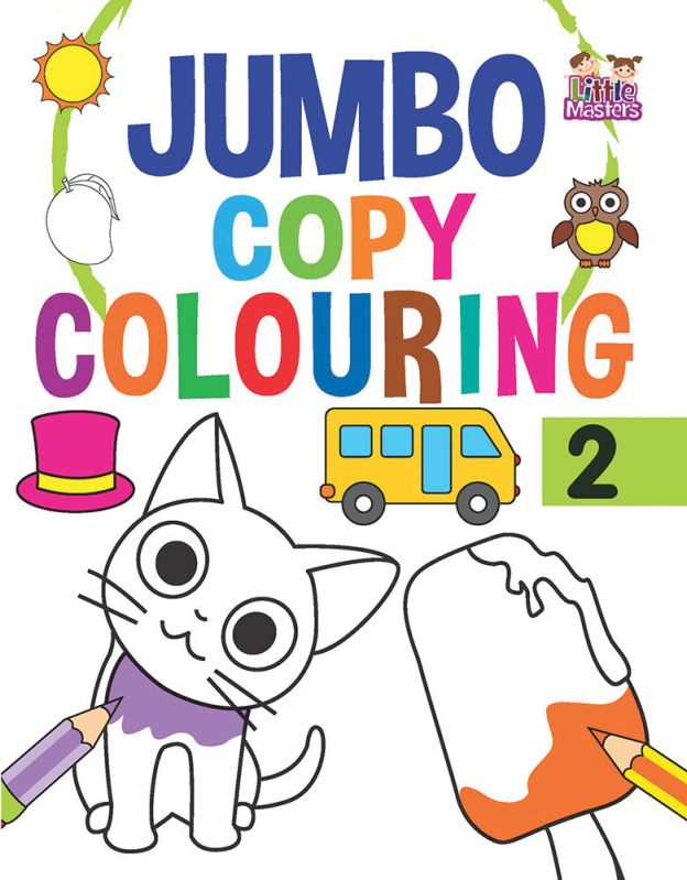 jumbo copy colouring 2 book