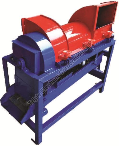 Farm Trade 3 HP Semi Automatic Medium Size Maize Sheller, for Agricultural, Color : Blue