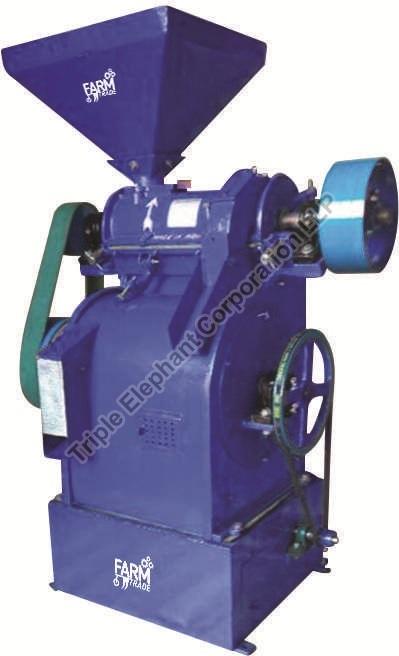 Blue Rice Huller With Polisher Blower