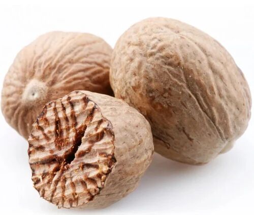 Solid Natural A Grade Nutmeg, for Cooking, Packaging Type : PP Bag