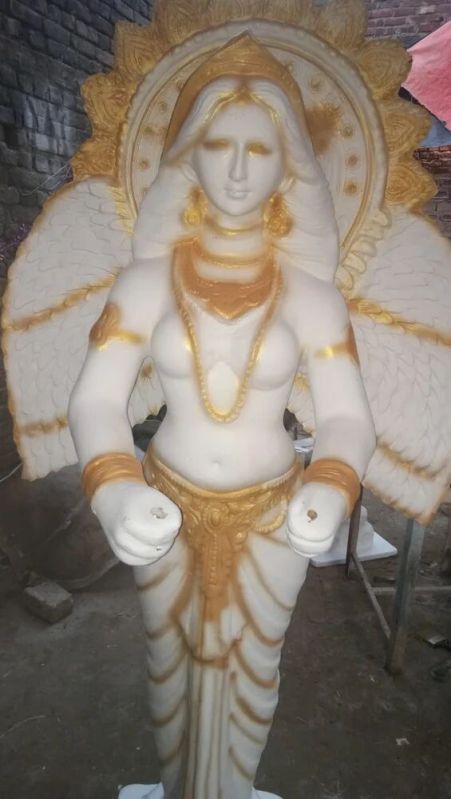 White Lady Fibre Pari Statue