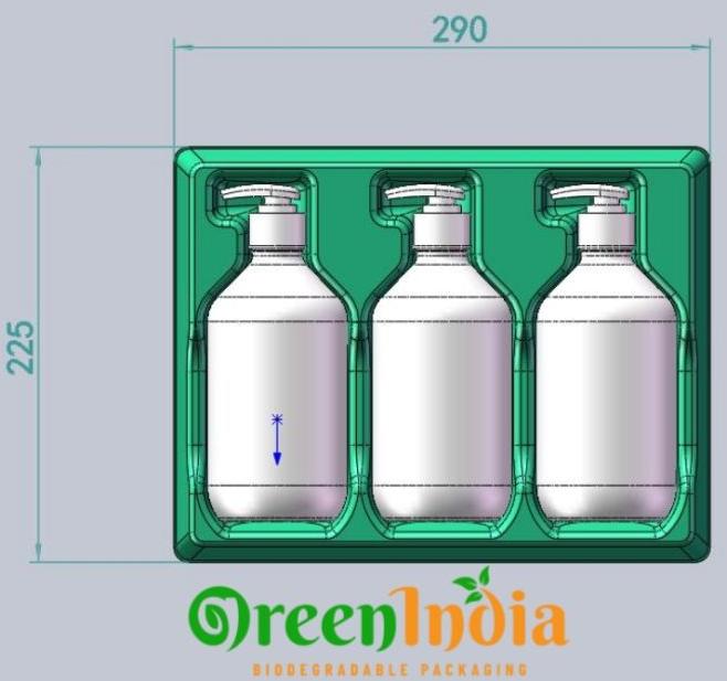 Wet Process Pulp Moulded Tray