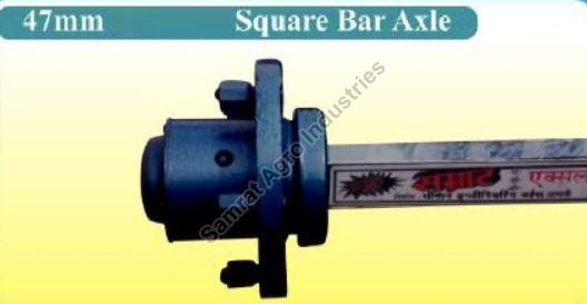 47mm Square Bar Trailer Axle, For Small Trolley