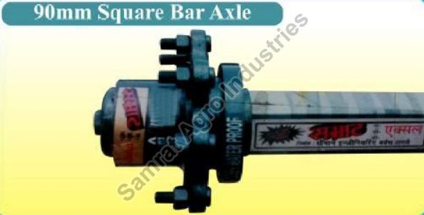 90mm Square Bar Trailer Axle