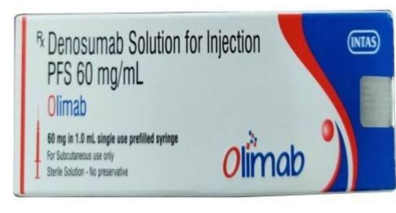OLIMAB 60MG injection, for Clinical, Hospital, Packaging Type : Pfs