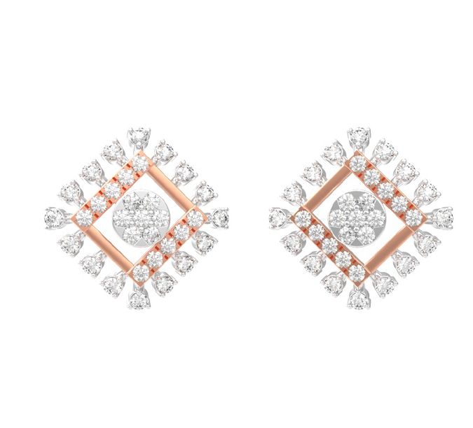 4.679 Grams Diamond Earrings