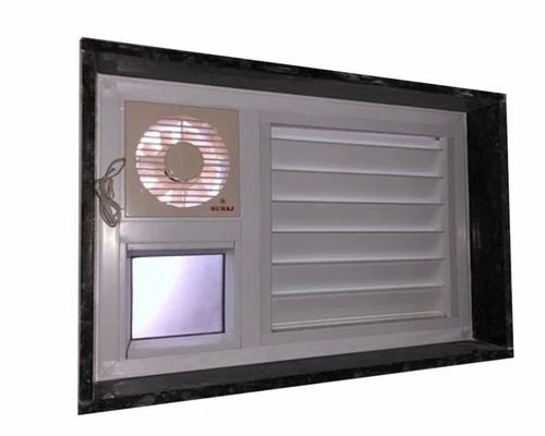 White UPVC Ventilator Window, Packaging Type : Wooden Box