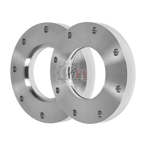 Silver Alloy Steel Plate Flanges, for Industrial, Shape : Round
