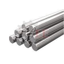 Bright Nickel Alloy Round Bar, for Industrial, Color : Silver