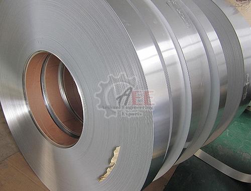 Silver Polished Super Duplex Steel Strips, for Industrial, Feature : High Strength