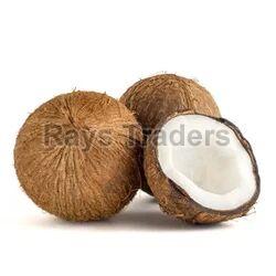Solid Hard Natural A Grade Coconut, for Pooja, Cooking, Speciality : Healthy, Easily Affordable