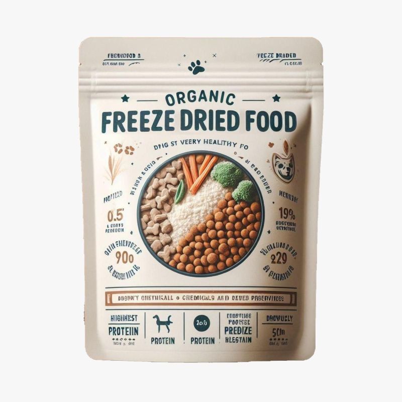Freeze Dried Chicken Dog Food, Packaging Type : Plastic Packet