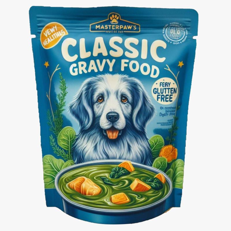 Masterpaws Classic Lamb Gravy Dog Food, for Making Bread, Packaging Type : Plastic Packet