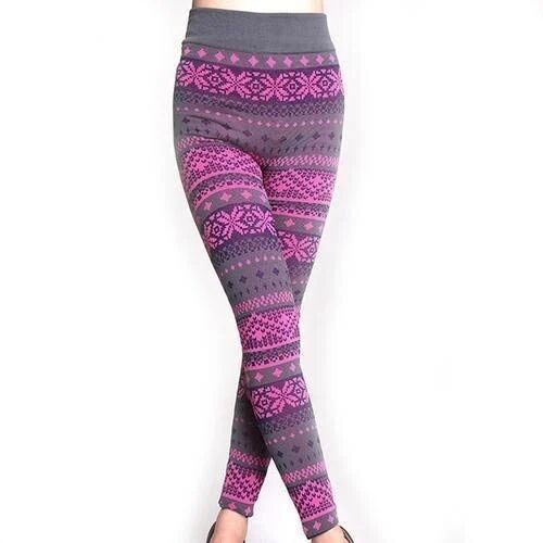 Straight Fit Lycra Ladies Printed Leggings, Size : All Sizes
